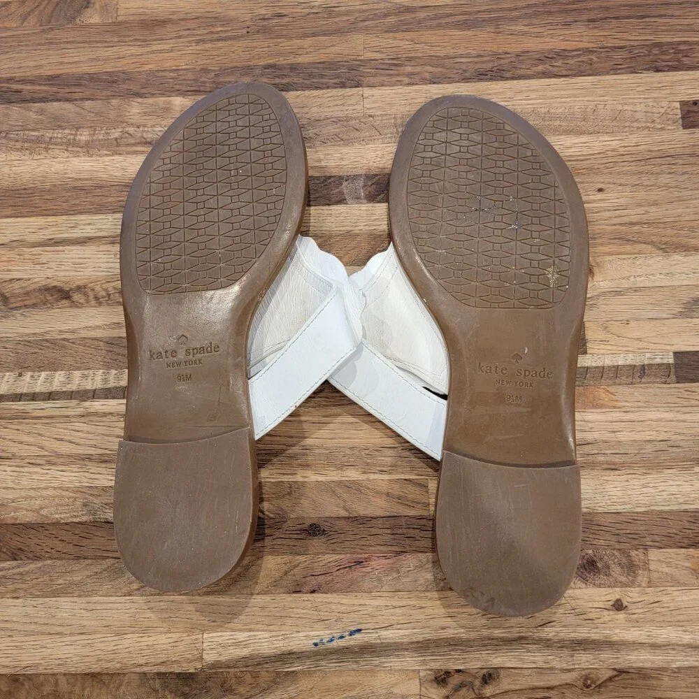 Kate Spade Cora Jeweled Thong Toe Flat Sandals